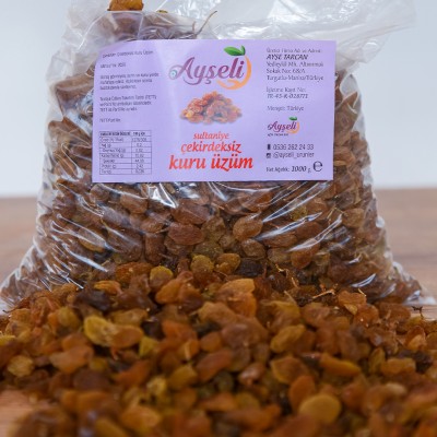 Sultaniye Çekirdeksiz Kuru Üzüm 1 Kg.